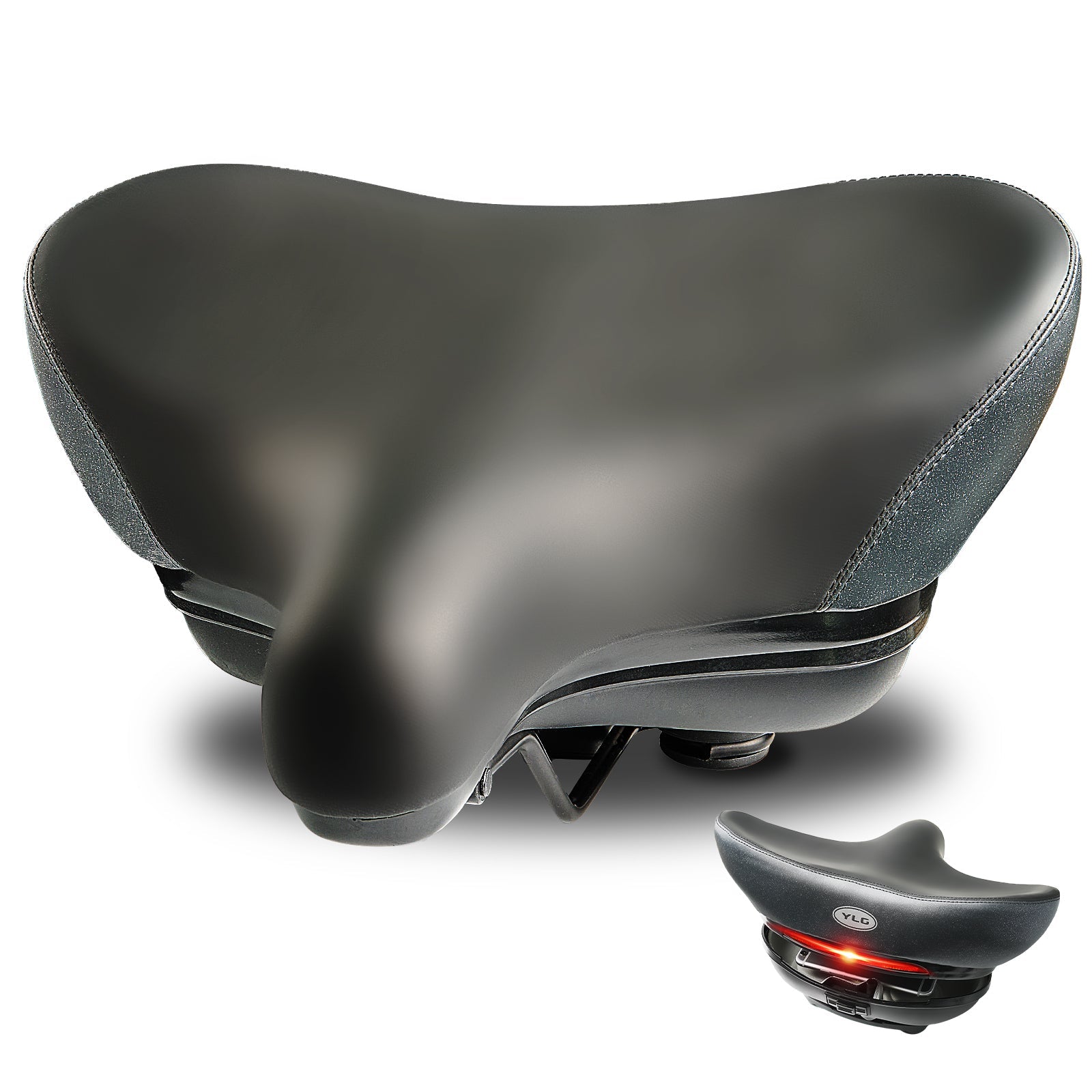 YSS 4, YLG Wide Electric Bike Saddle with Storage-0