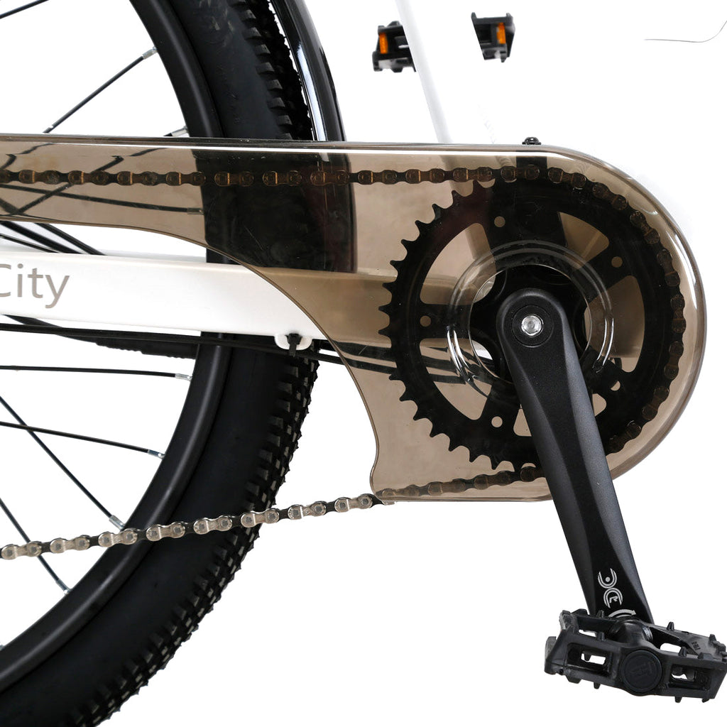 CYSUM X-City women e bike - 26 inch aluminum, 250w 10Ah, top speed 25km/h, EN certified-2