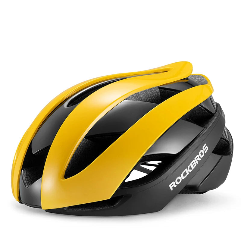 NNEOBA Ultralight Breakwind Cycling Air Ventilated Helmet Yellow-0