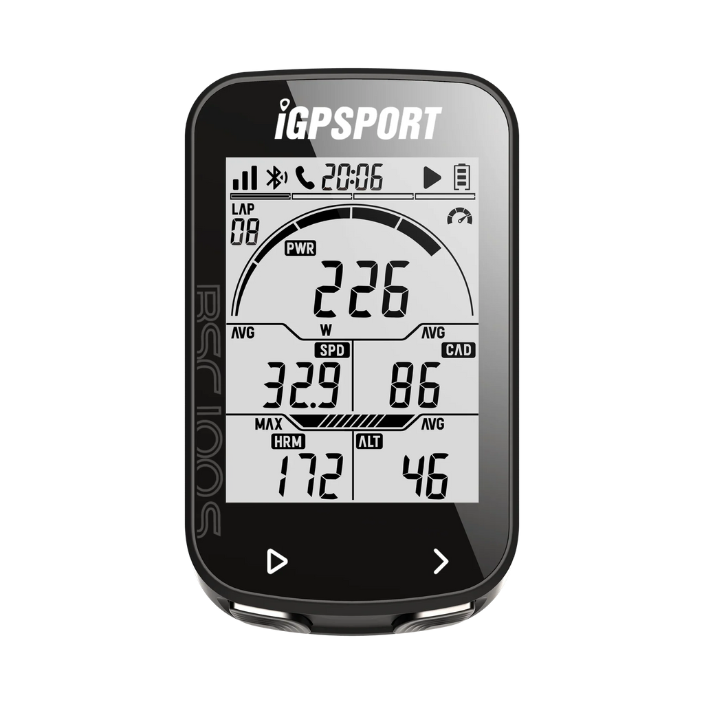 NNEOBA Wireless GPS Cycling Speedometer 40-Hour Battery Black-1