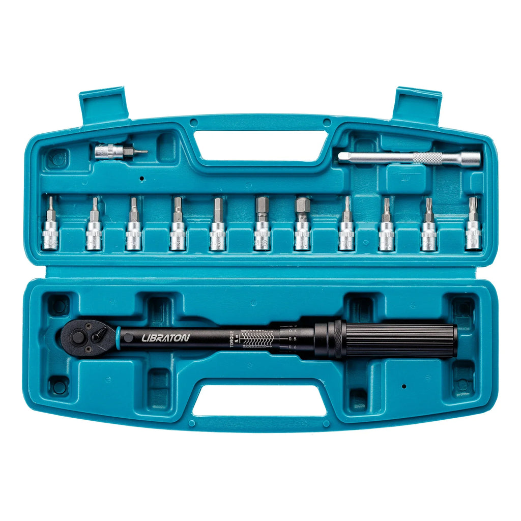 14-Piece Bike Torque Wrench Set Blue-0