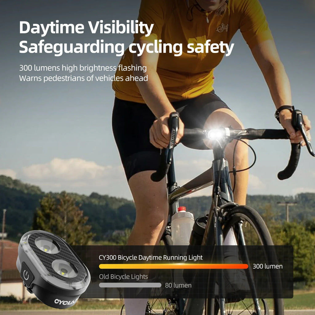 NNEOBA Bike Headlight Rechargeable Black-3