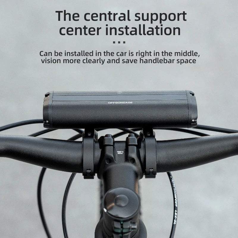 NNEOBA Bicycle Light Front 2600 Lumen USB Rechargeable Waterproof-4