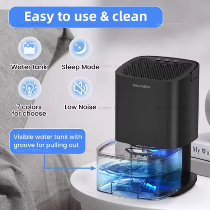 350 ml Luftentfeuchter Stumm Feuchtigkeit Luftfilter für Home Zimmer Büro Küche Feuchtigkeit Absorber Maschine Anti Feuchtigkeit Luft Trockner