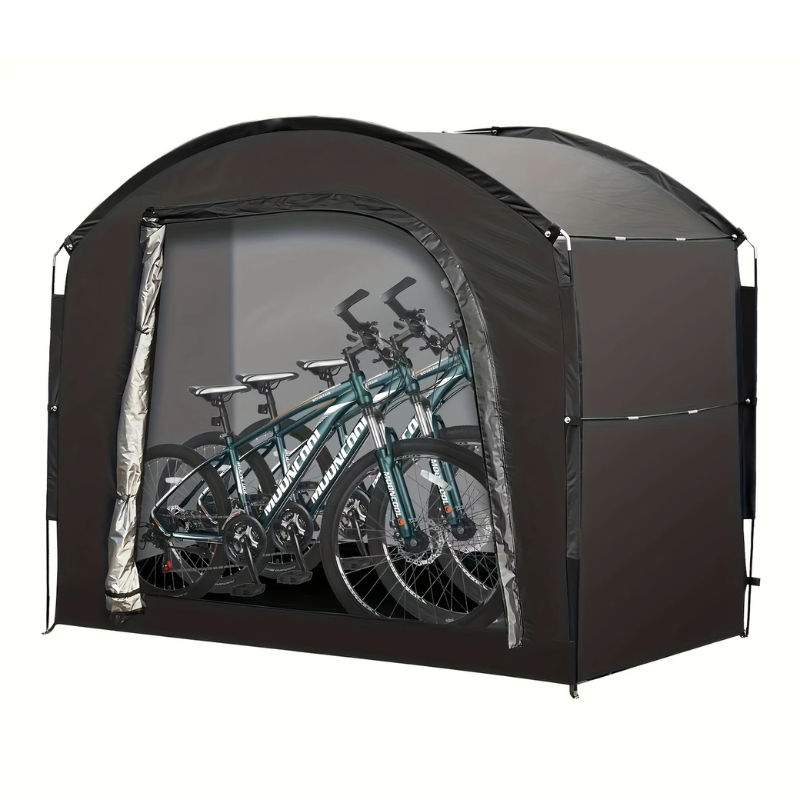 NNETM 4-Bike Waterproof Outdoor Storage Tent Cover-0